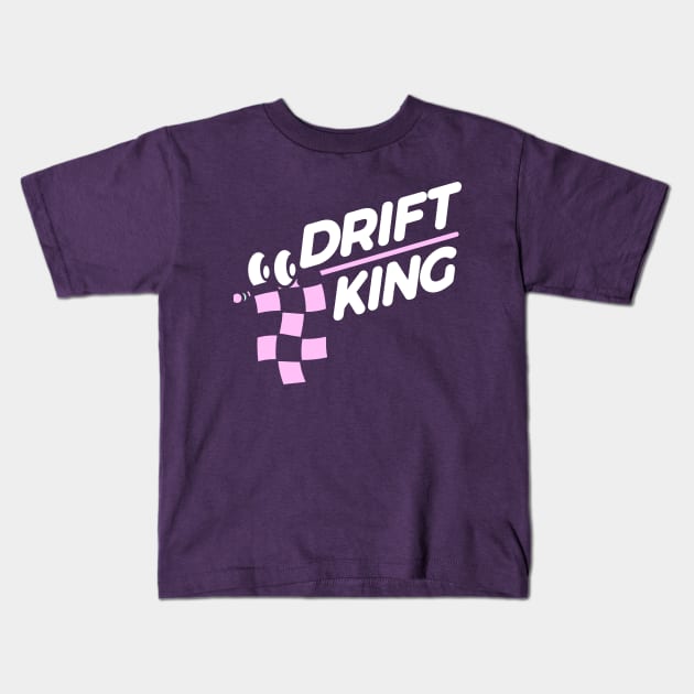 Speed Club Drift King Reverse Kids T-Shirt by SpeedClub